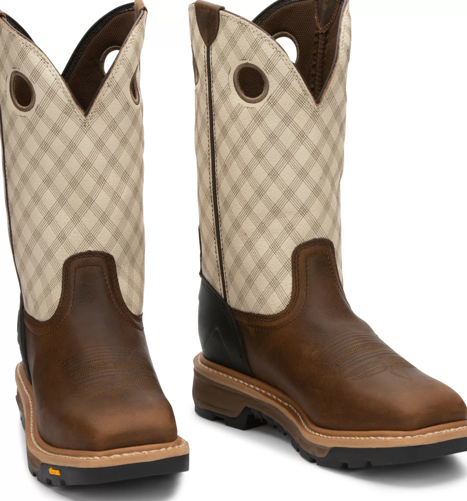 Hombre Justin Boots Roughneck 12" Work