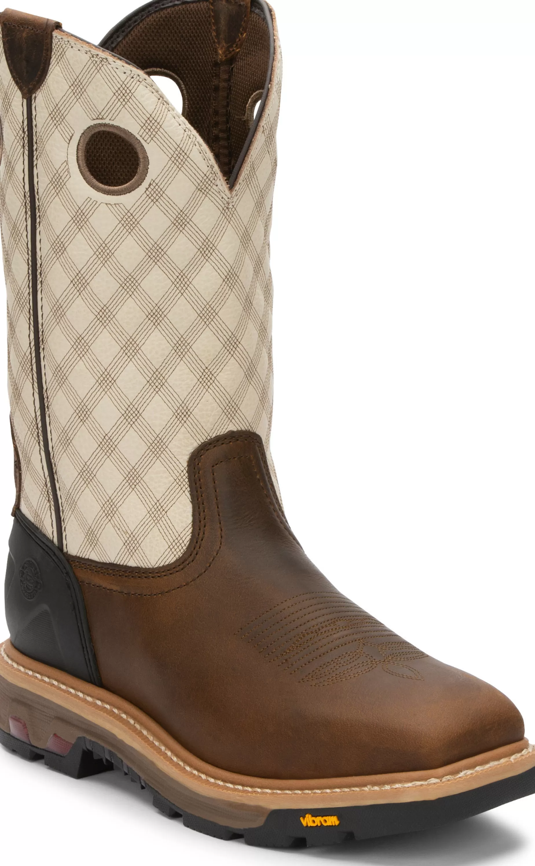 Hombre Justin Boots Roughneck 12" Work