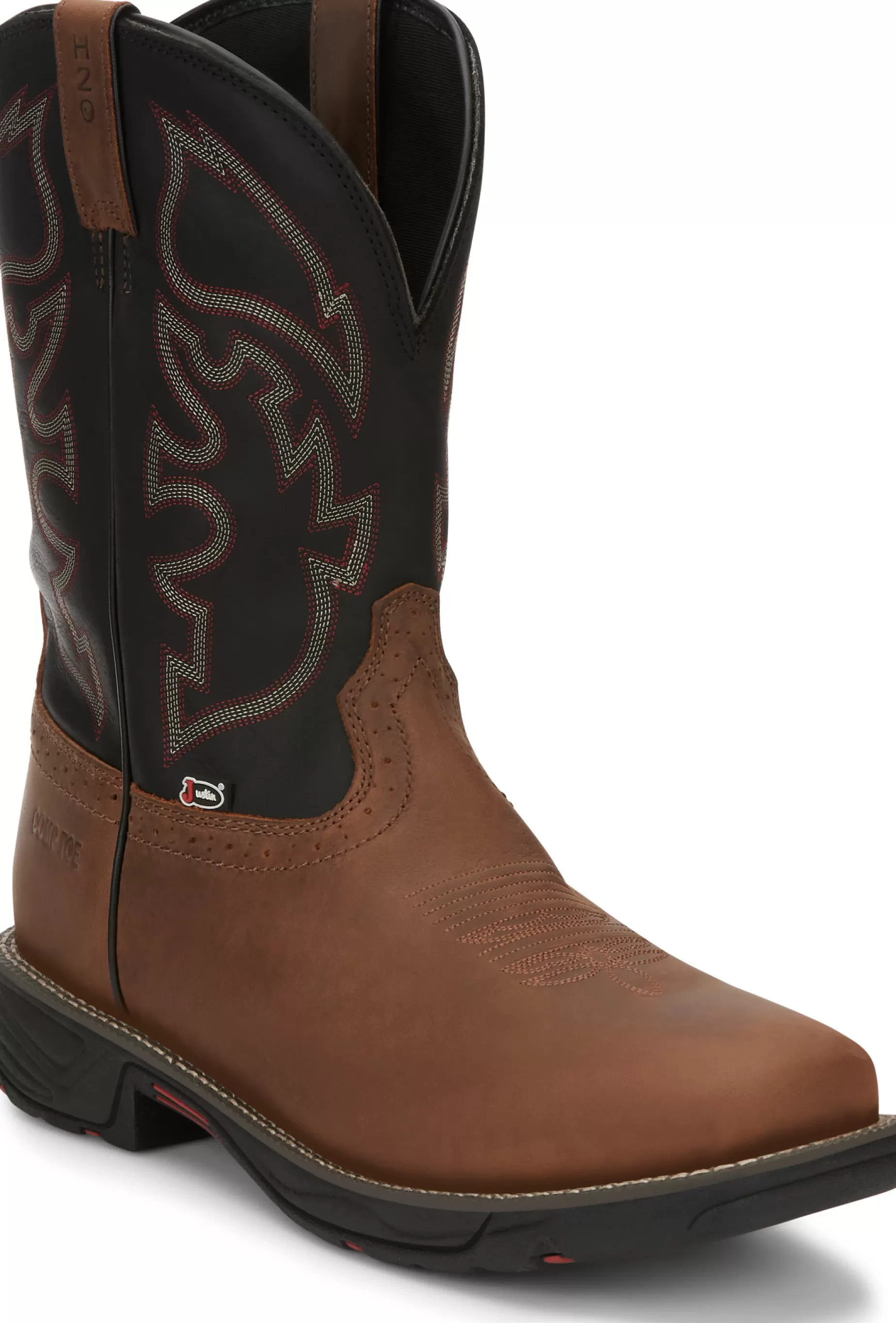 Mujer/Hombre Justin Boots Rush 11" Waterproof Comp Toe