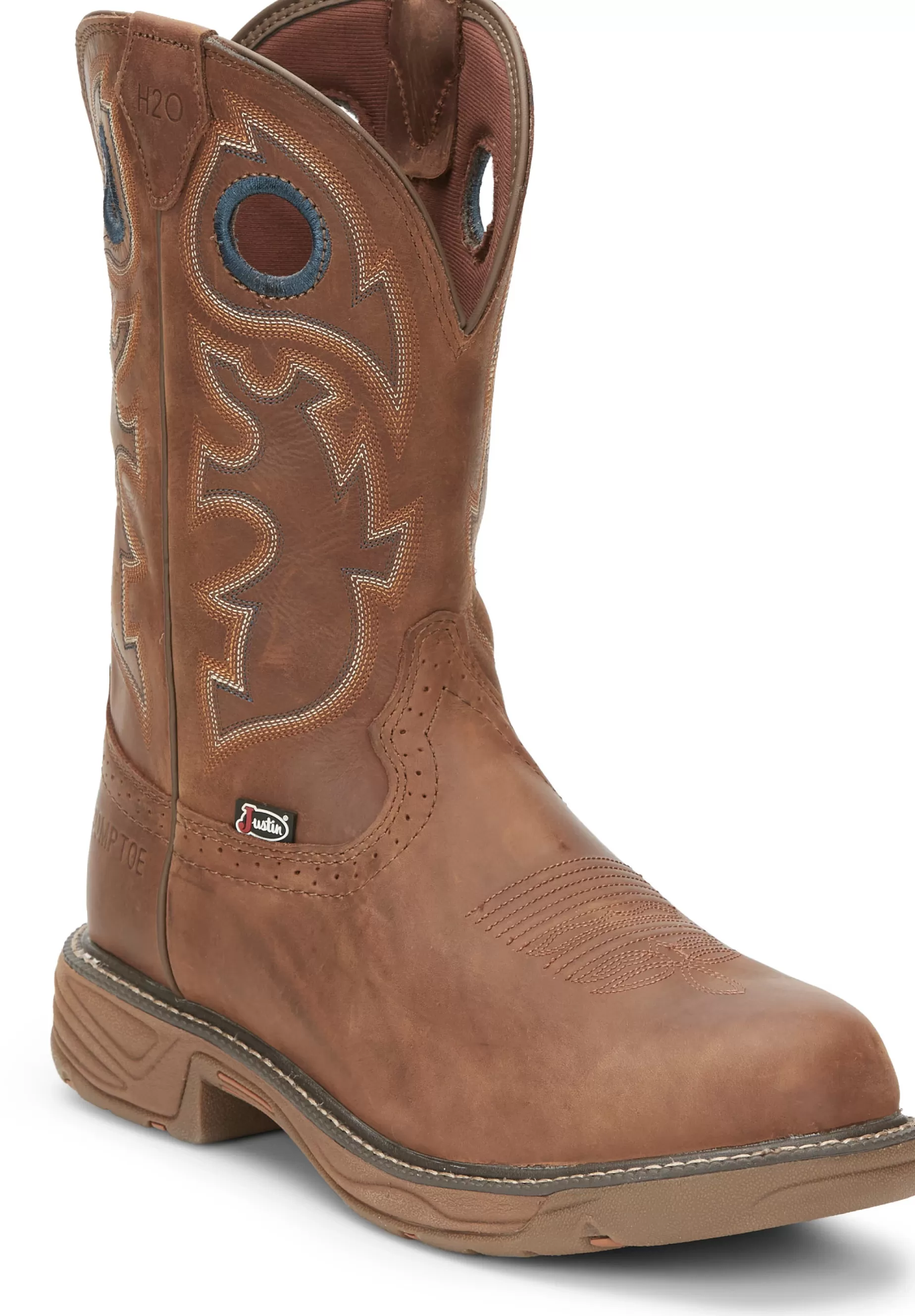 Mujer/Hombre Justin Boots Rush 11" Waterproof Nano Comp Toe