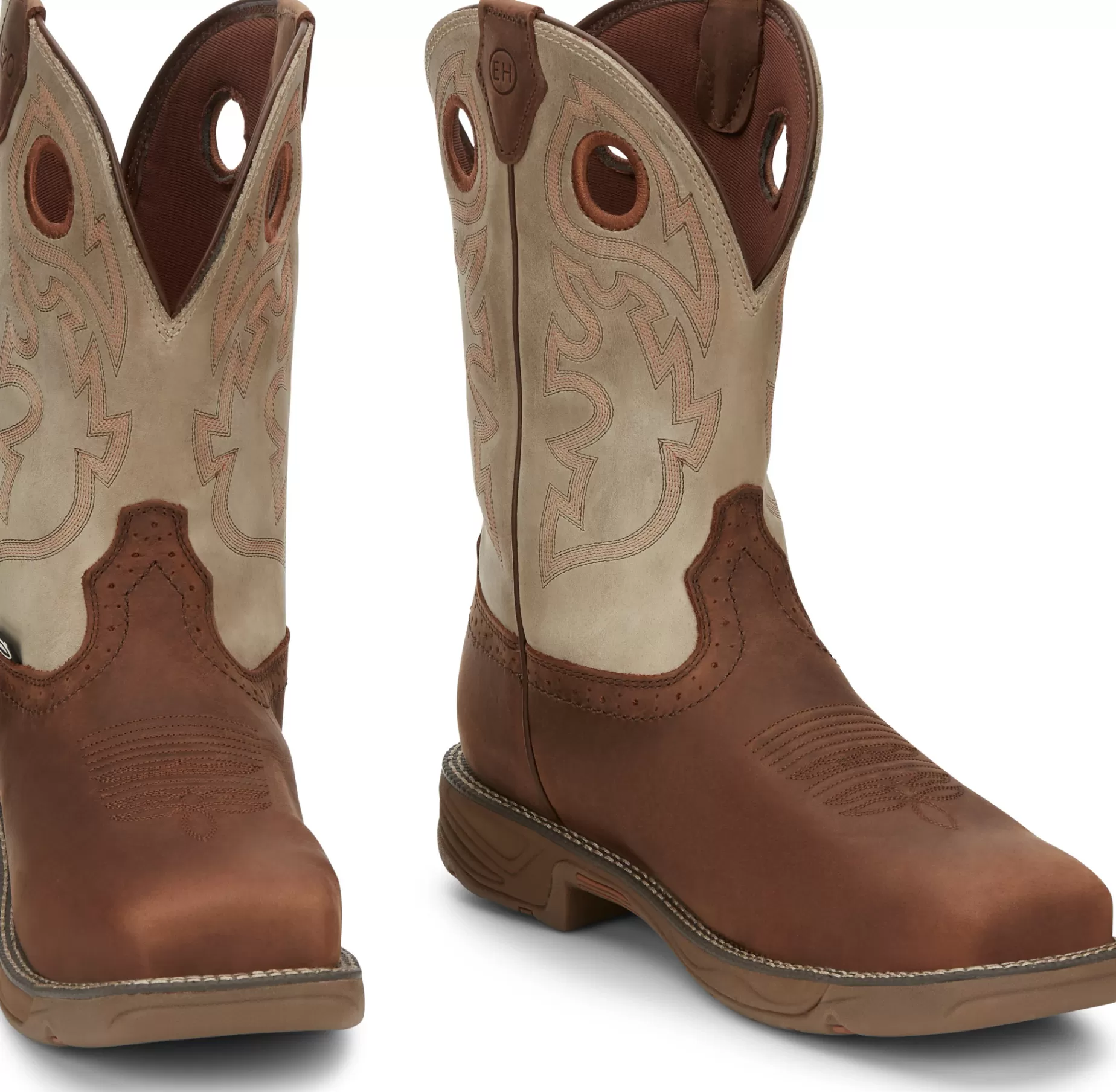 Mujer/Hombre Justin Boots Rush 11" Waterproof Nano Comp Toe