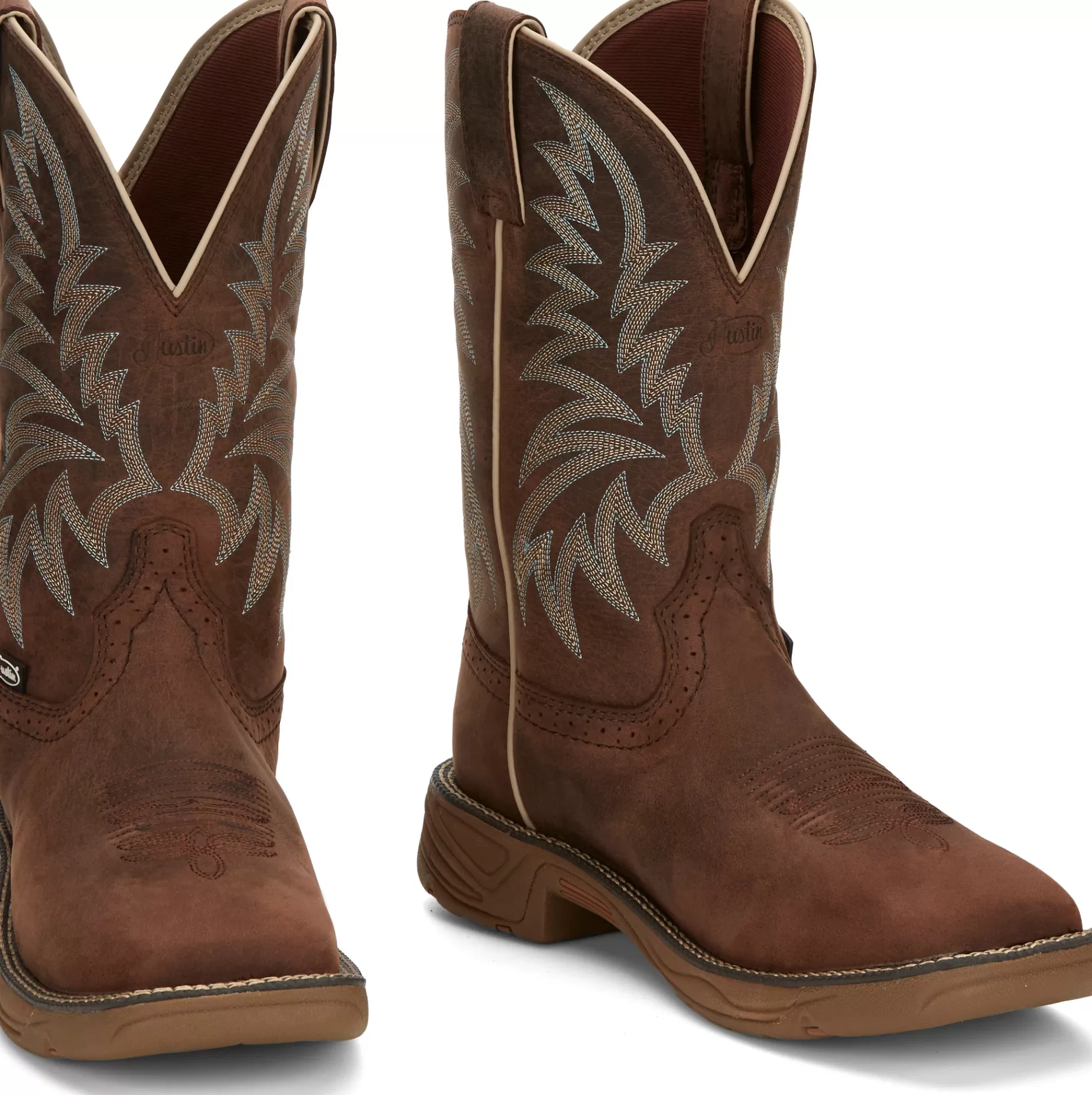 Hombre Justin Boots Rush 11" Western Work