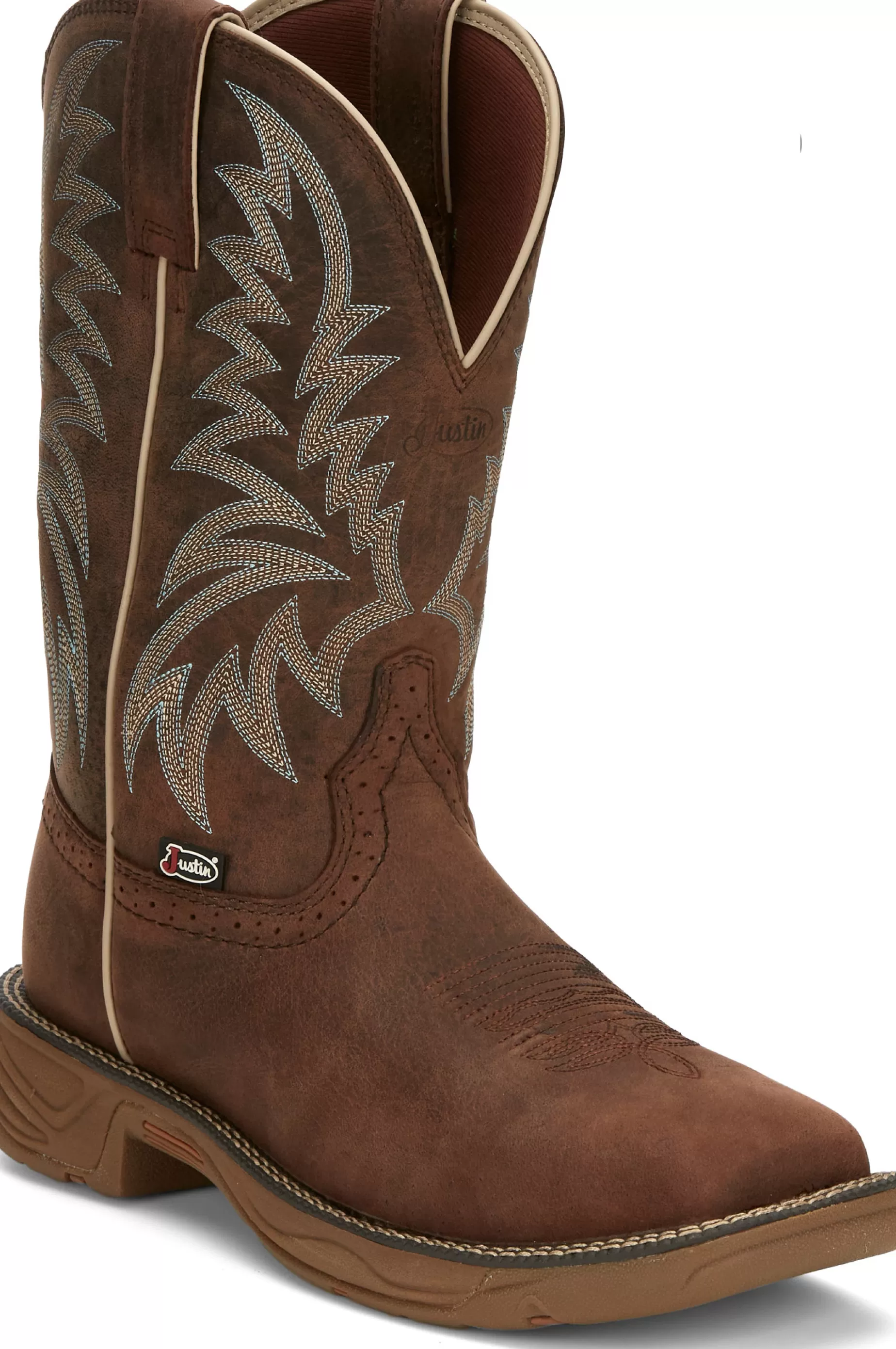 Hombre Justin Boots Rush 11" Western Work