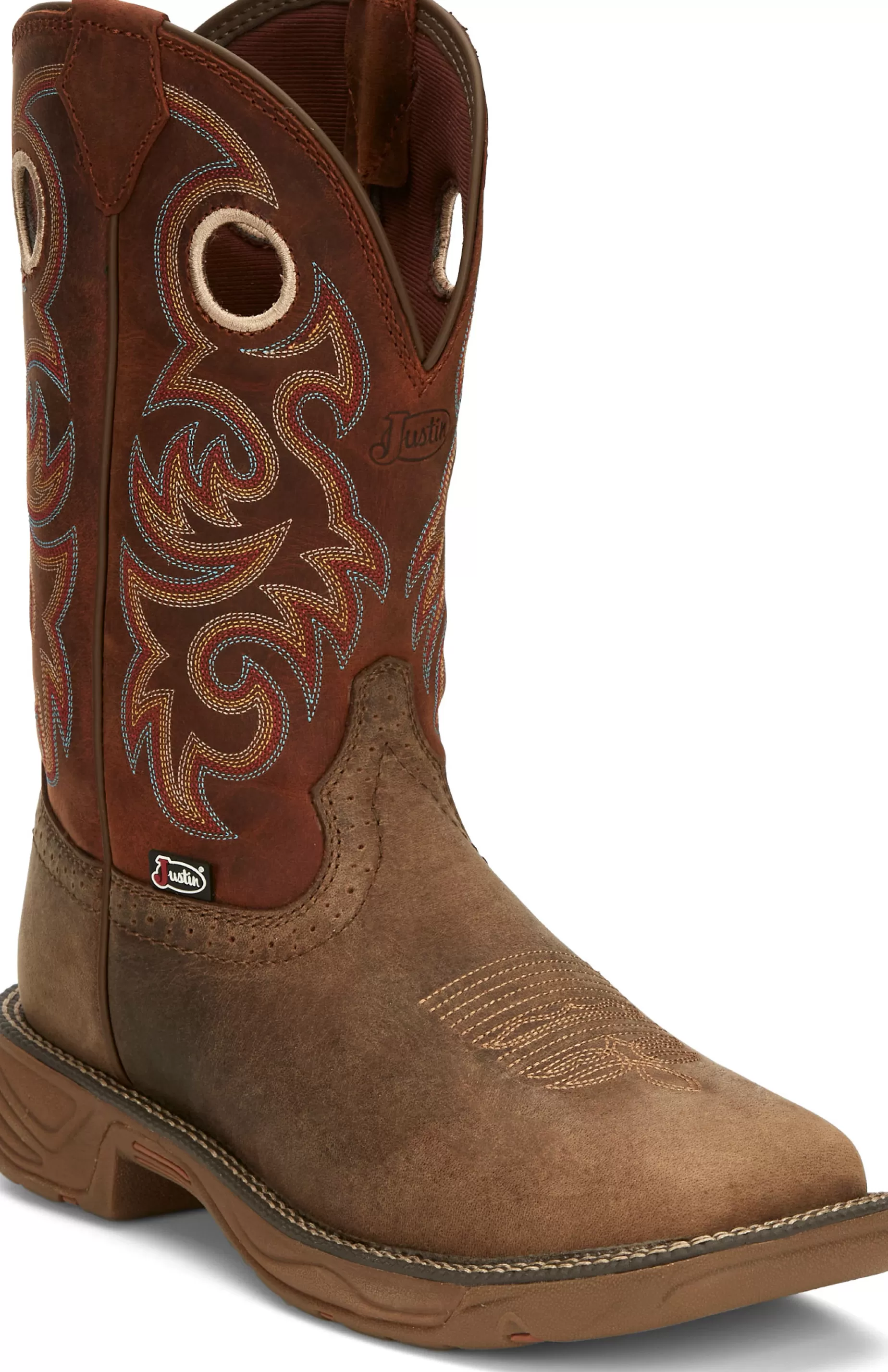 Hombre Justin Boots Rush 11" Western Work