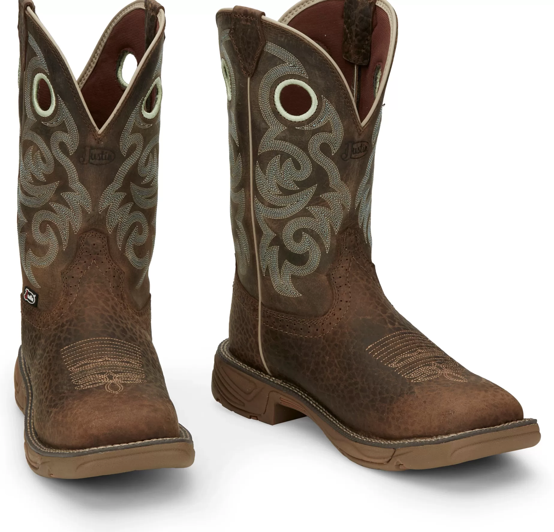 Hombre Justin Boots Rush 11" Western Work