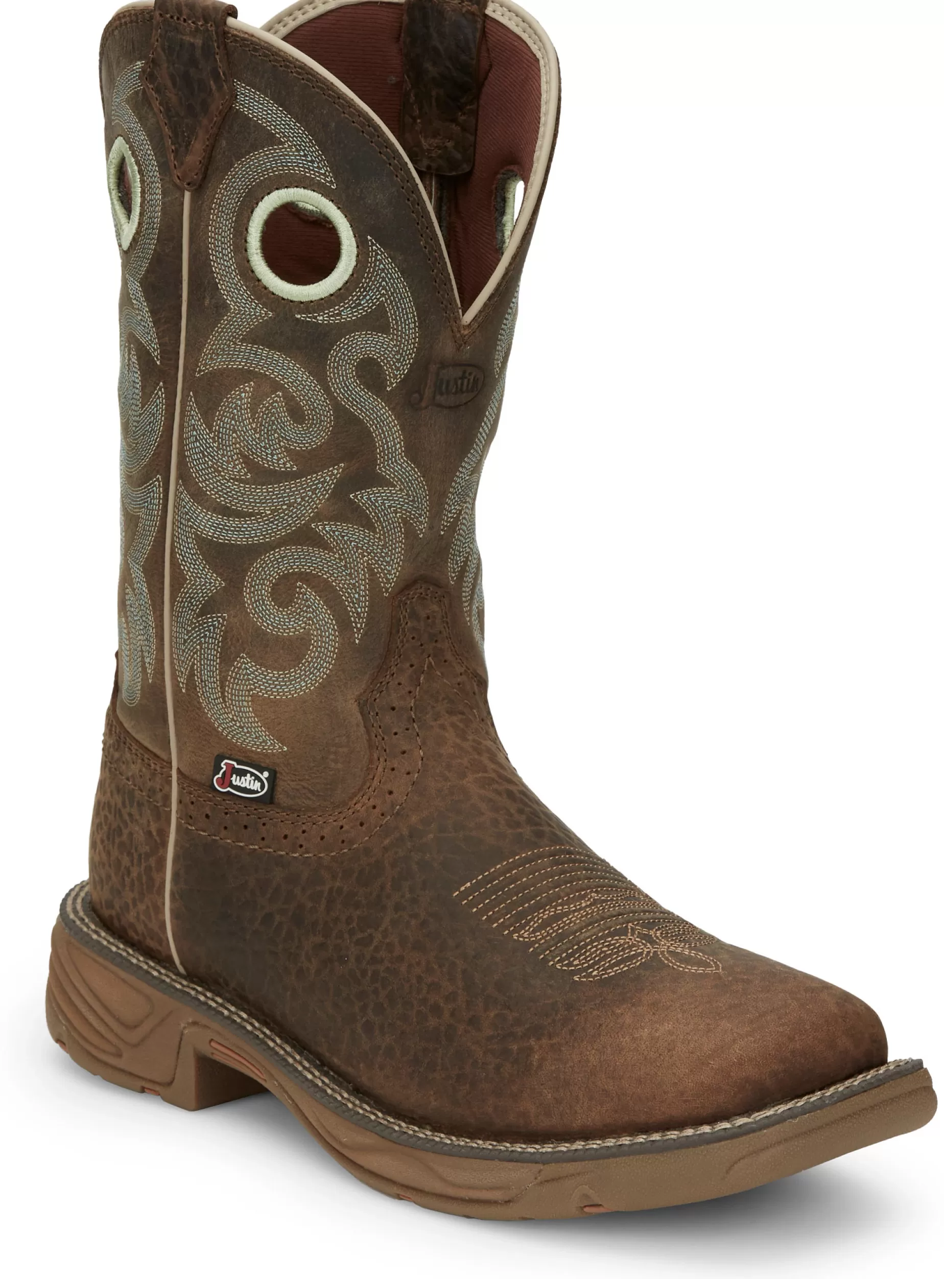 Hombre Justin Boots Rush 11" Western Work