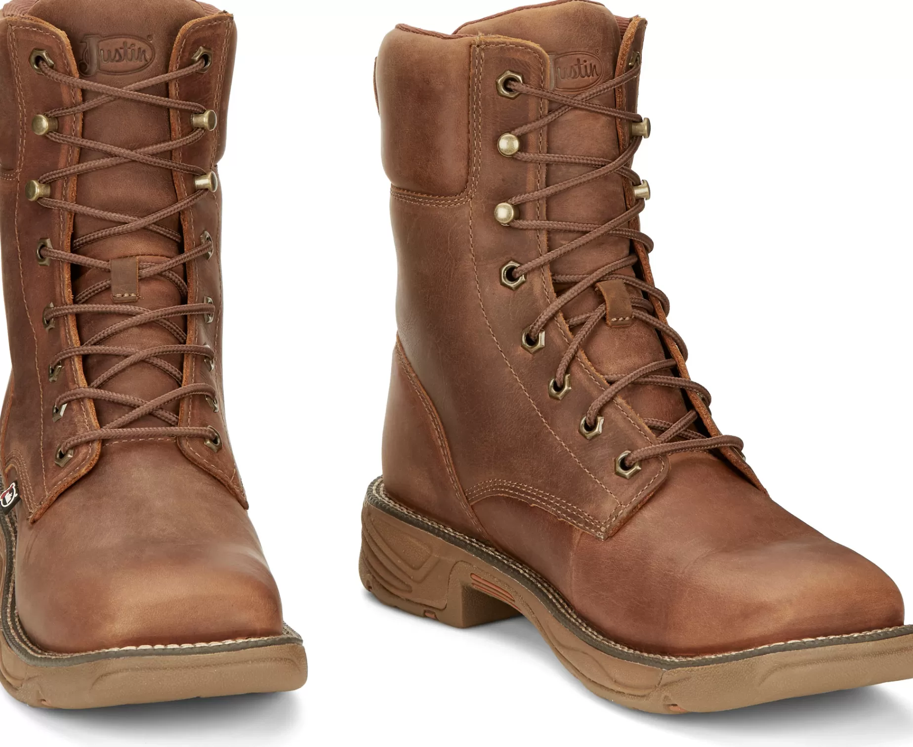 Mujer/Hombre Justin Boots Rush 8" Waterproof