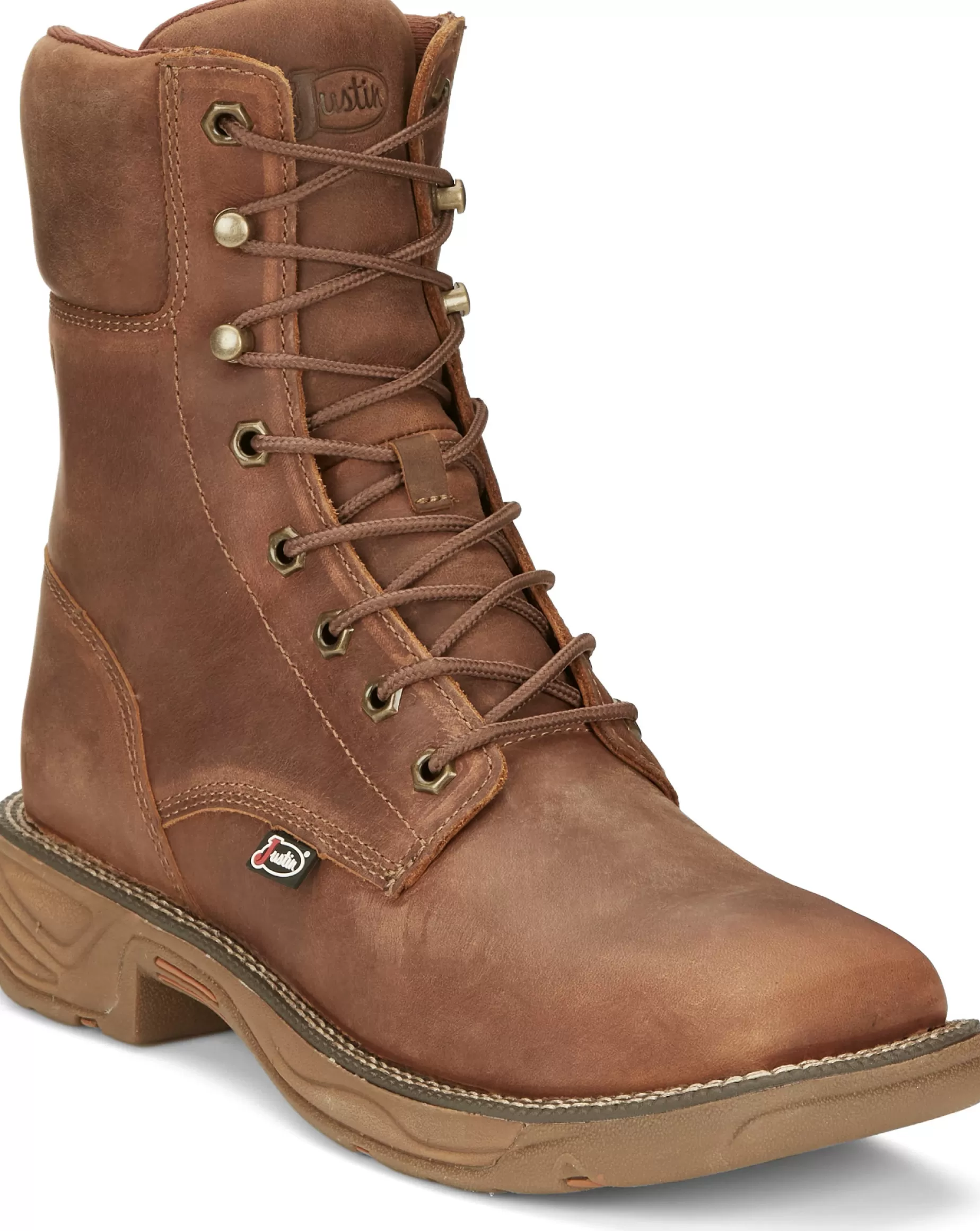 Mujer/Hombre Justin Boots Rush 8" Waterproof