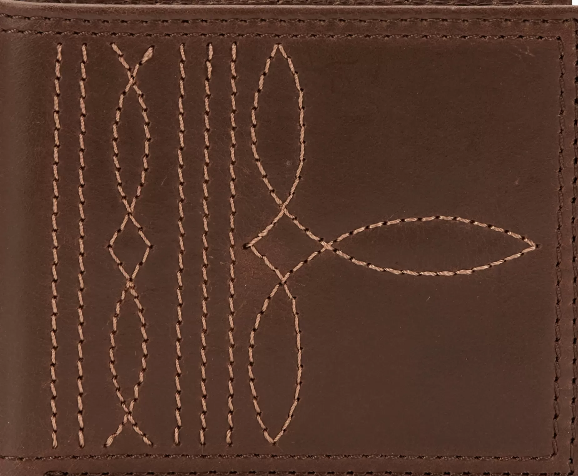 Hombre Justin Boots Slim Bifold Wallet