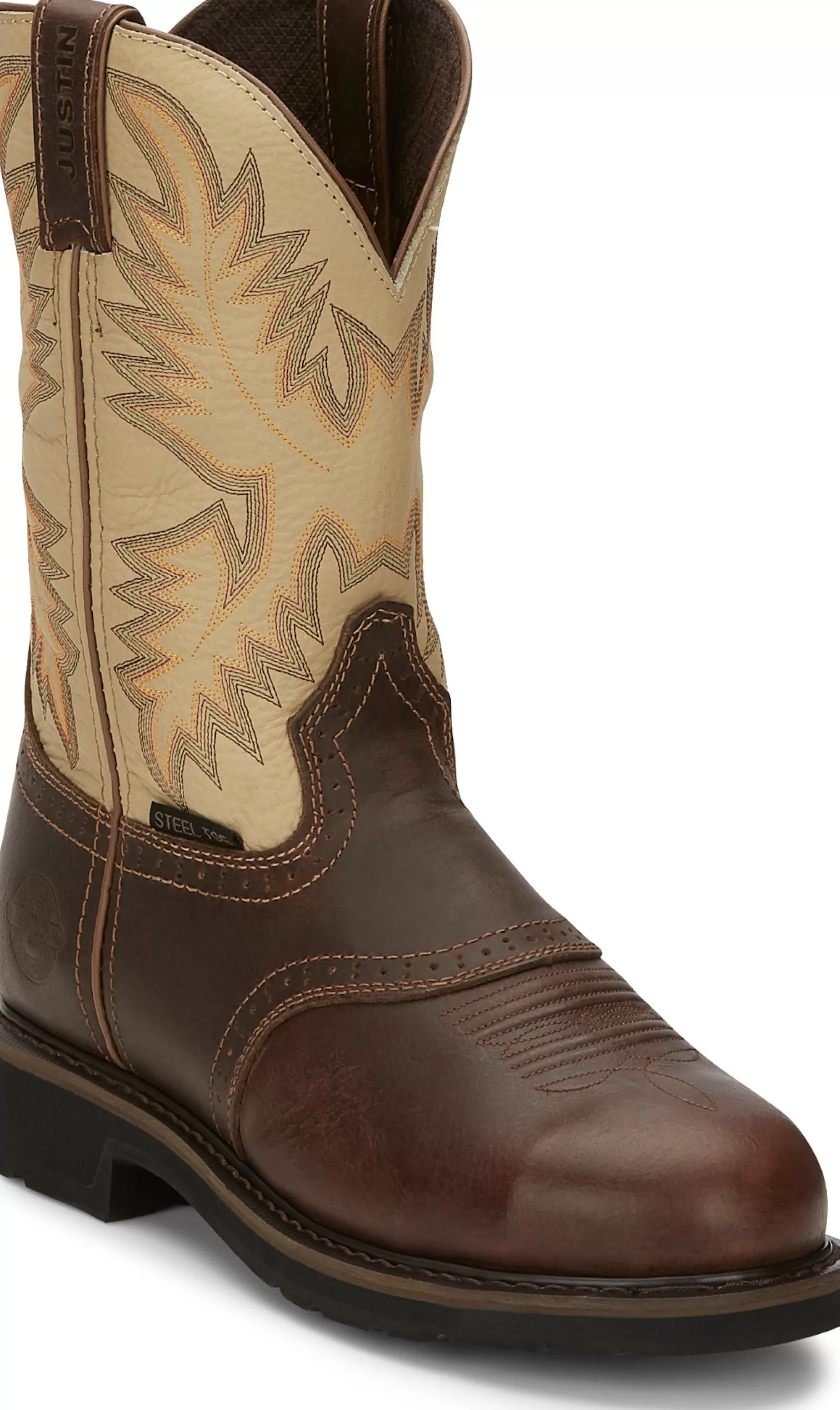 Hombre Justin Boots Superintendent 11" Steel Toe