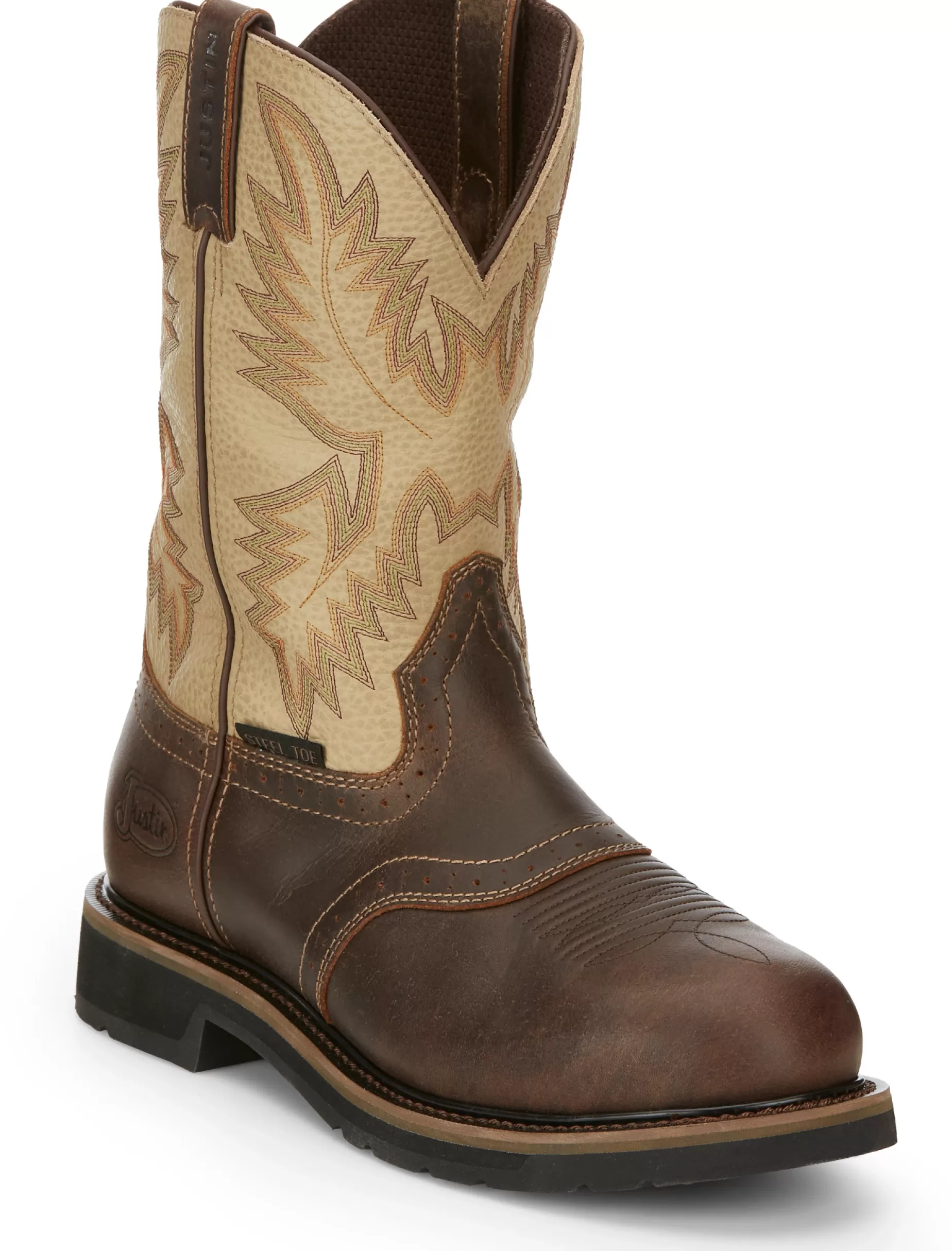 Hombre Justin Boots Superintendent 11" Steel Toe