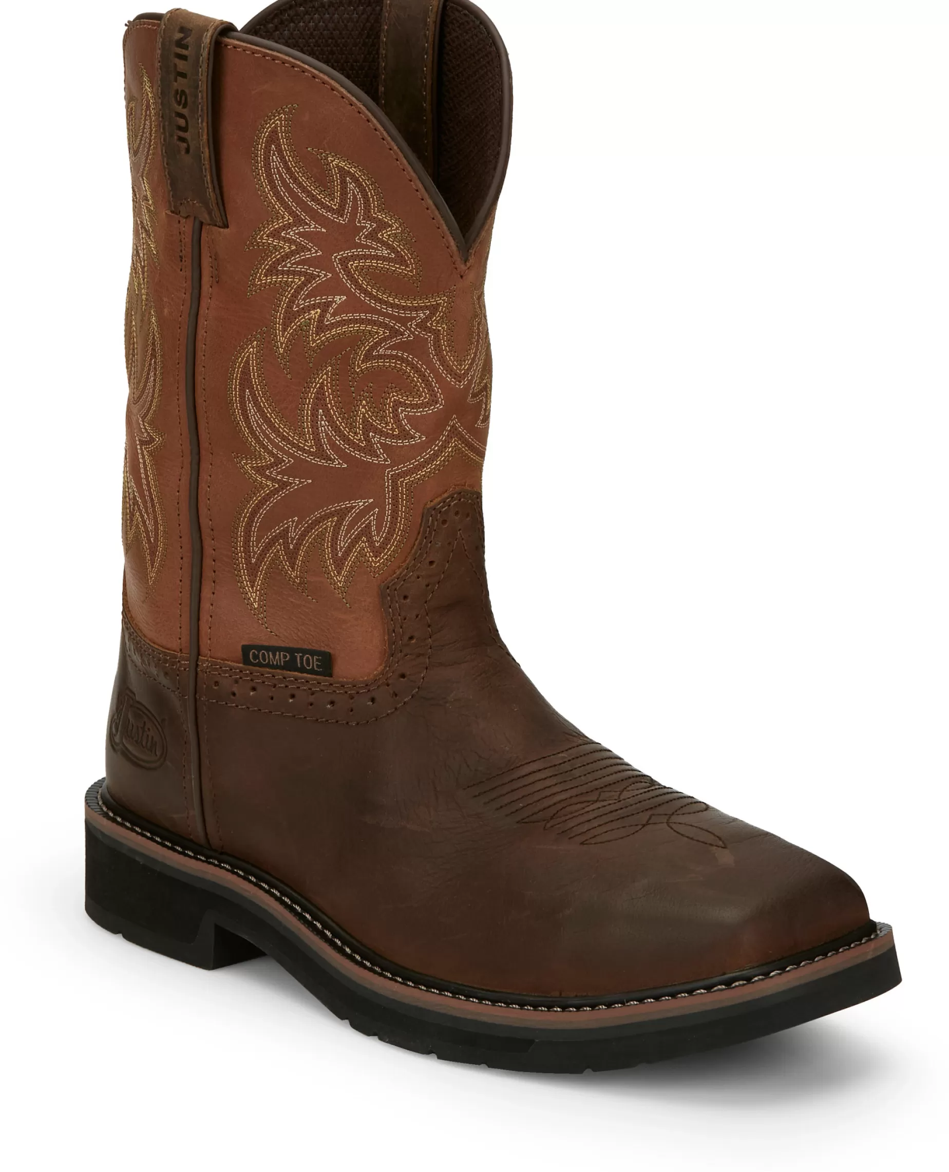 Hombre Justin Boots Switch 11" Comp Toe