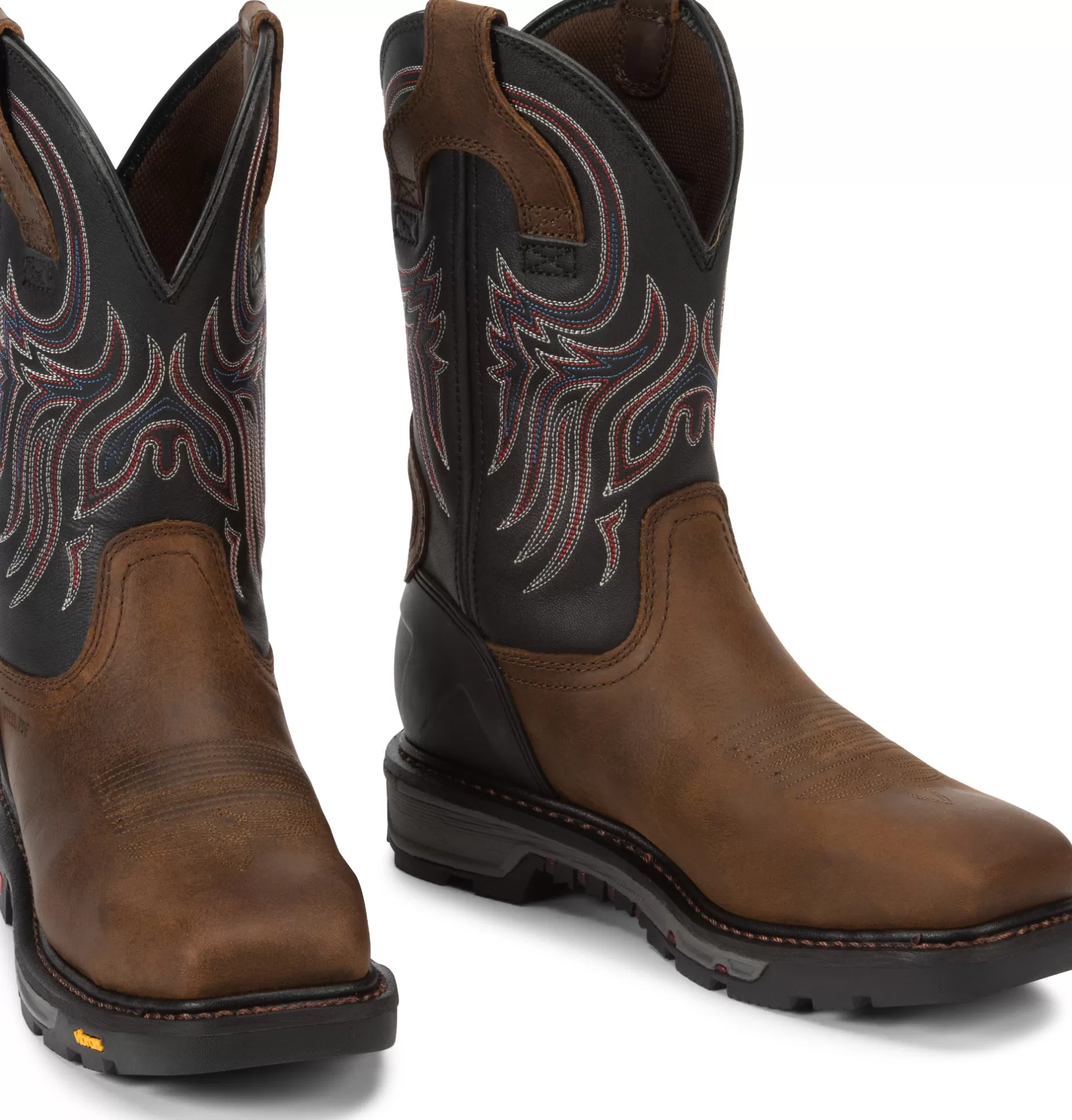 Hombre Justin Boots Tanker 11" Steel Toe