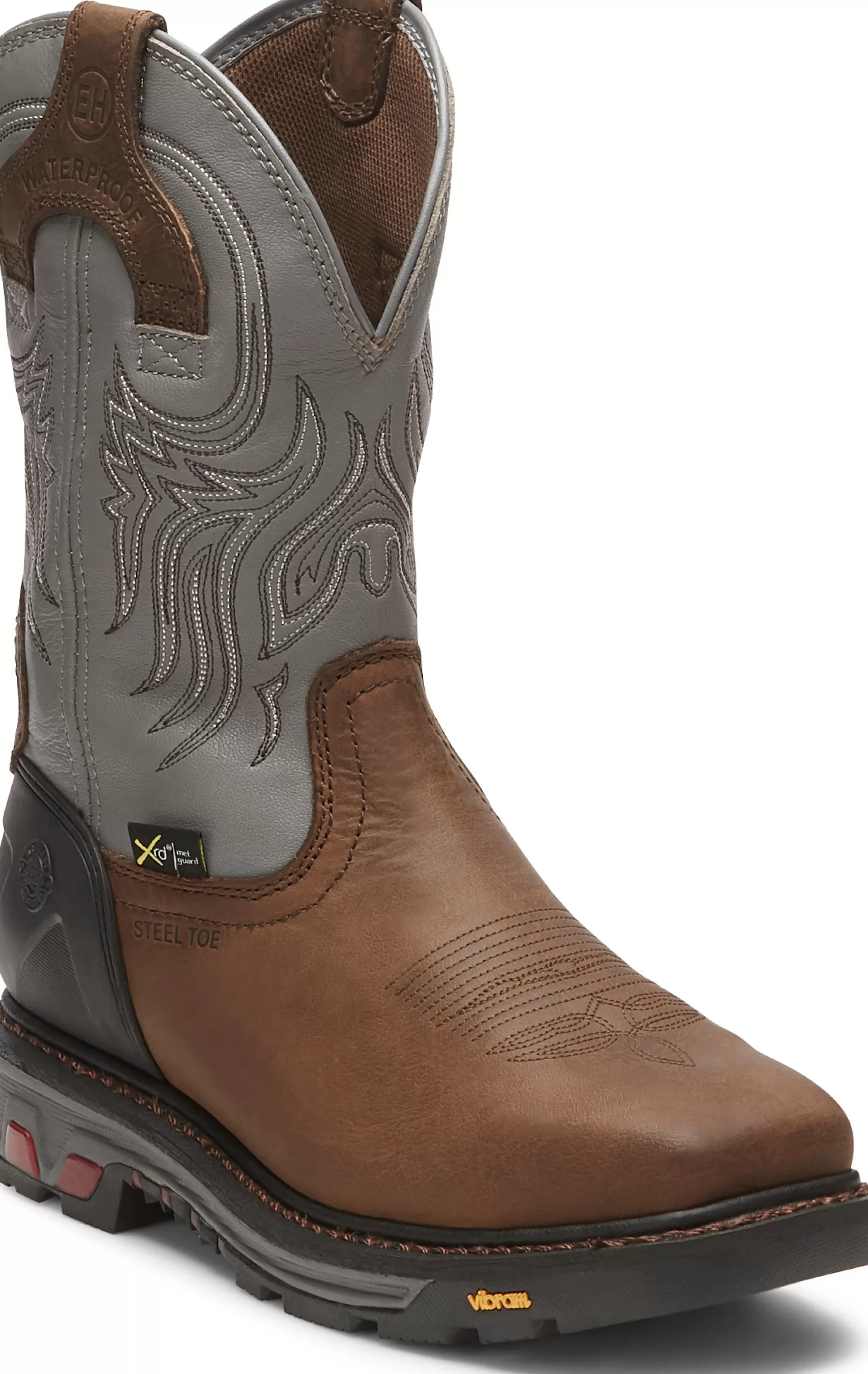 Hombre Justin Boots Tanker 11" Steel Toe Work Boot