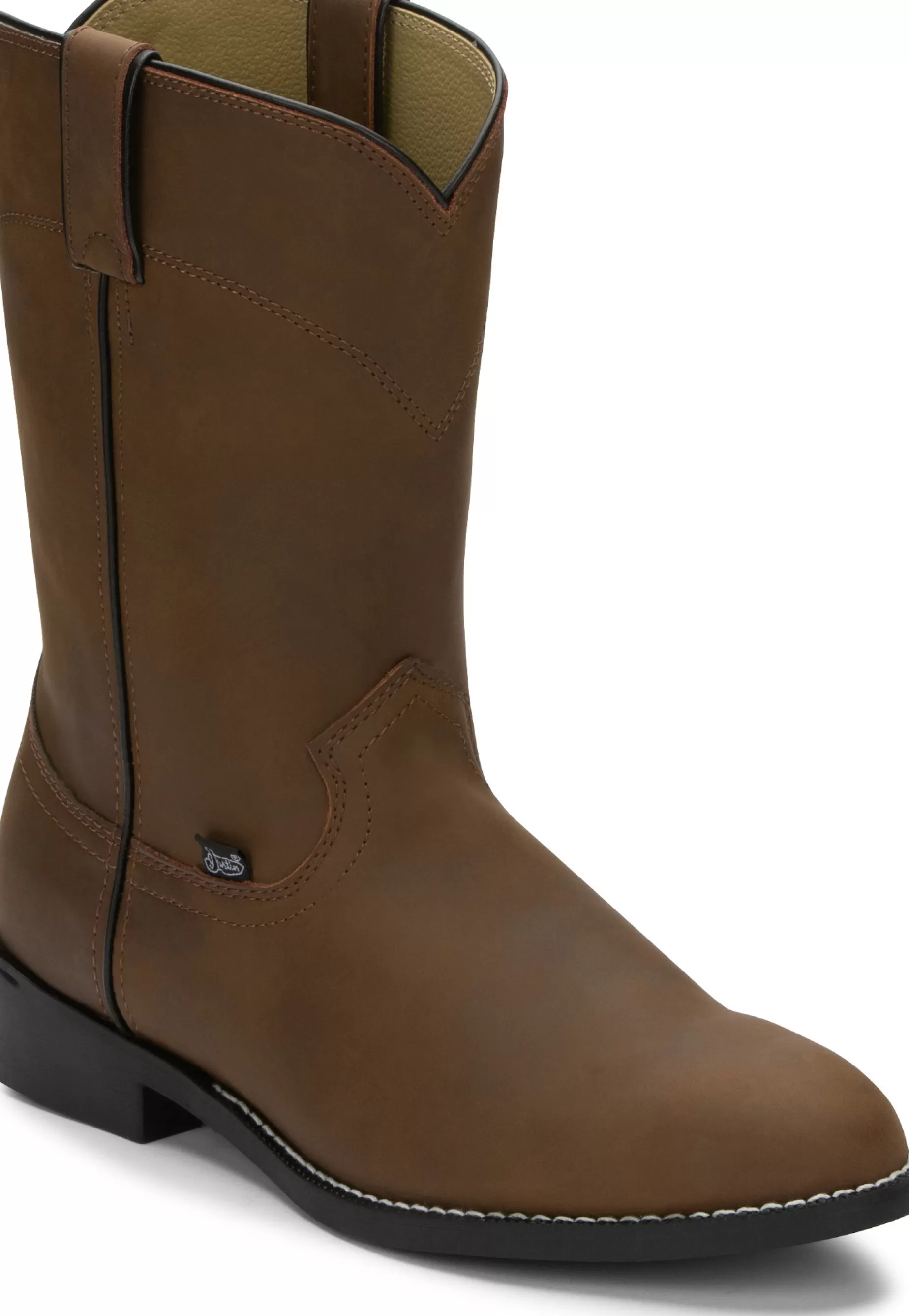 Hombre Justin Boots Temple 10" Roper