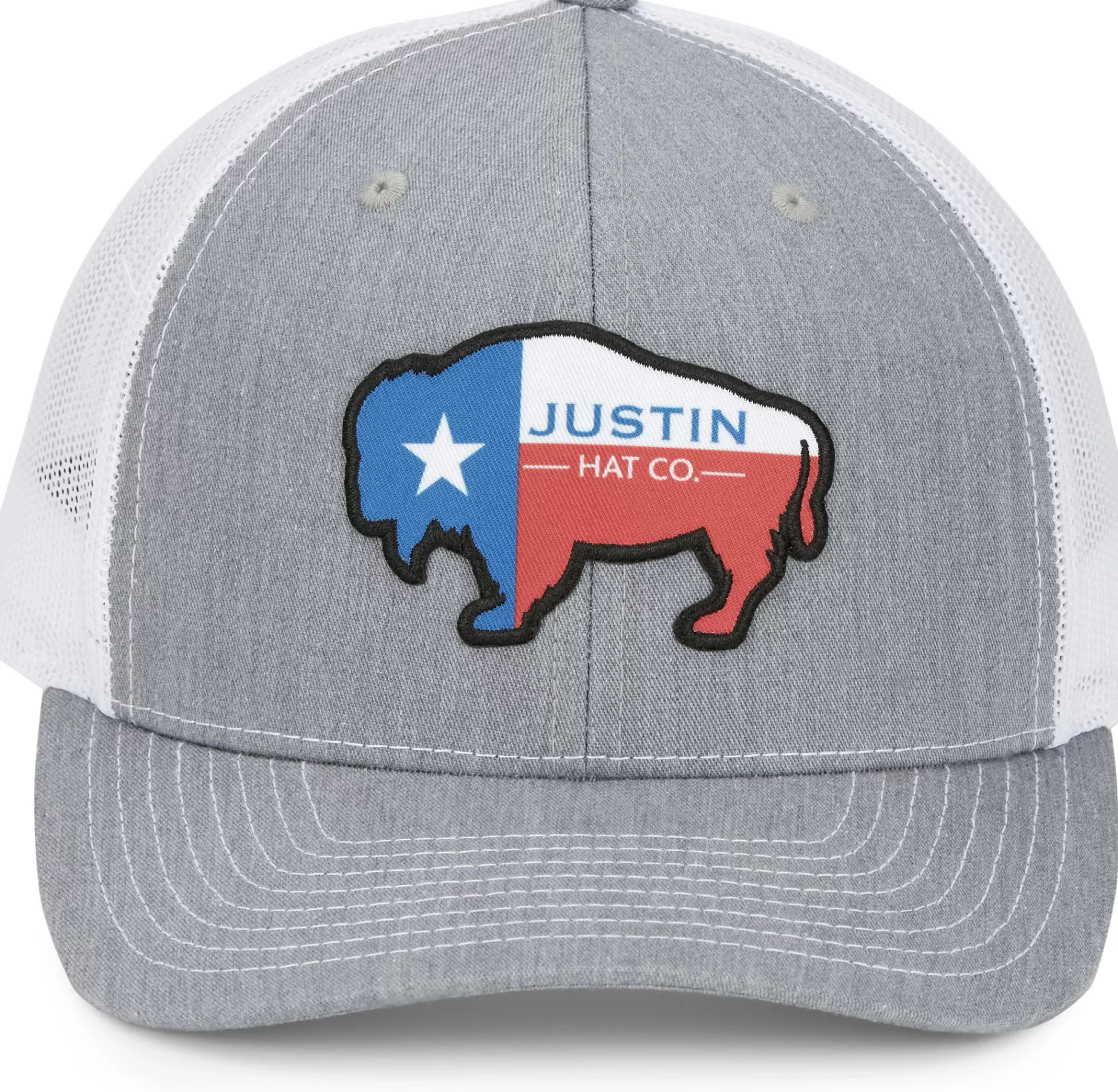 Mujer/Hombre Justin Boots Texas Buffalo Cap