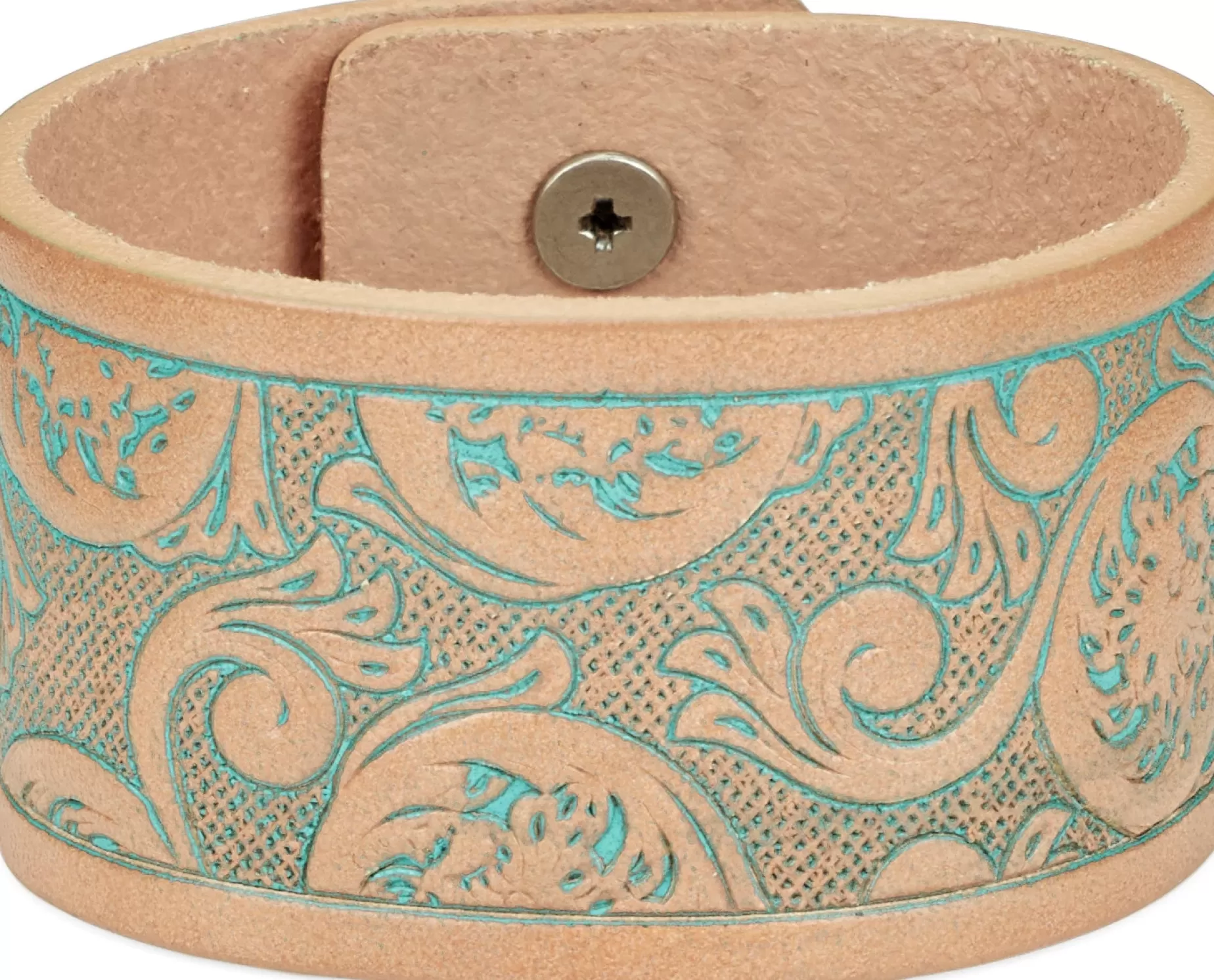 Mujer Justin Boots Tooled Leather Cuff