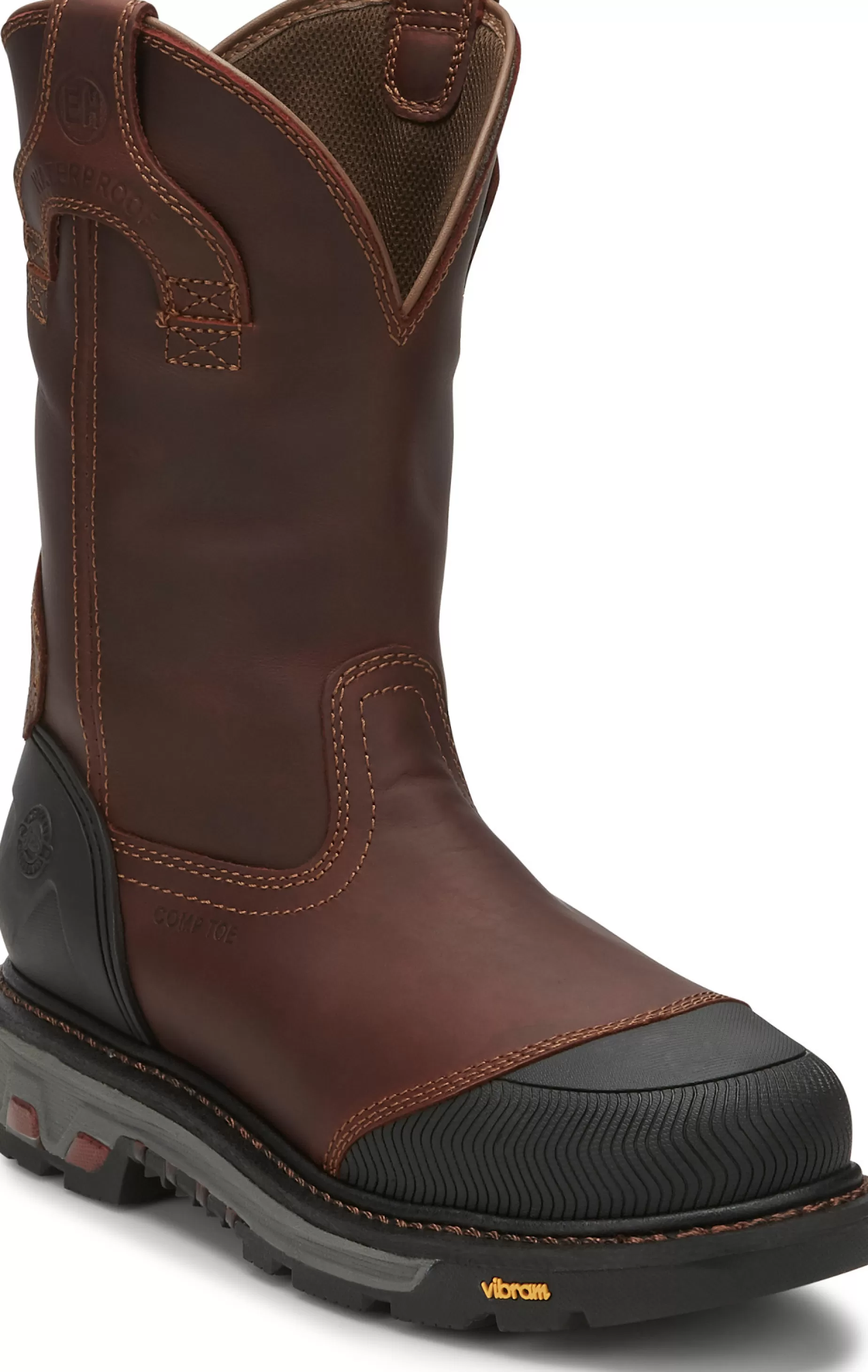 Mujer/Hombre Justin Boots Warhawk II 11" Waterproof Nano Comp Toe