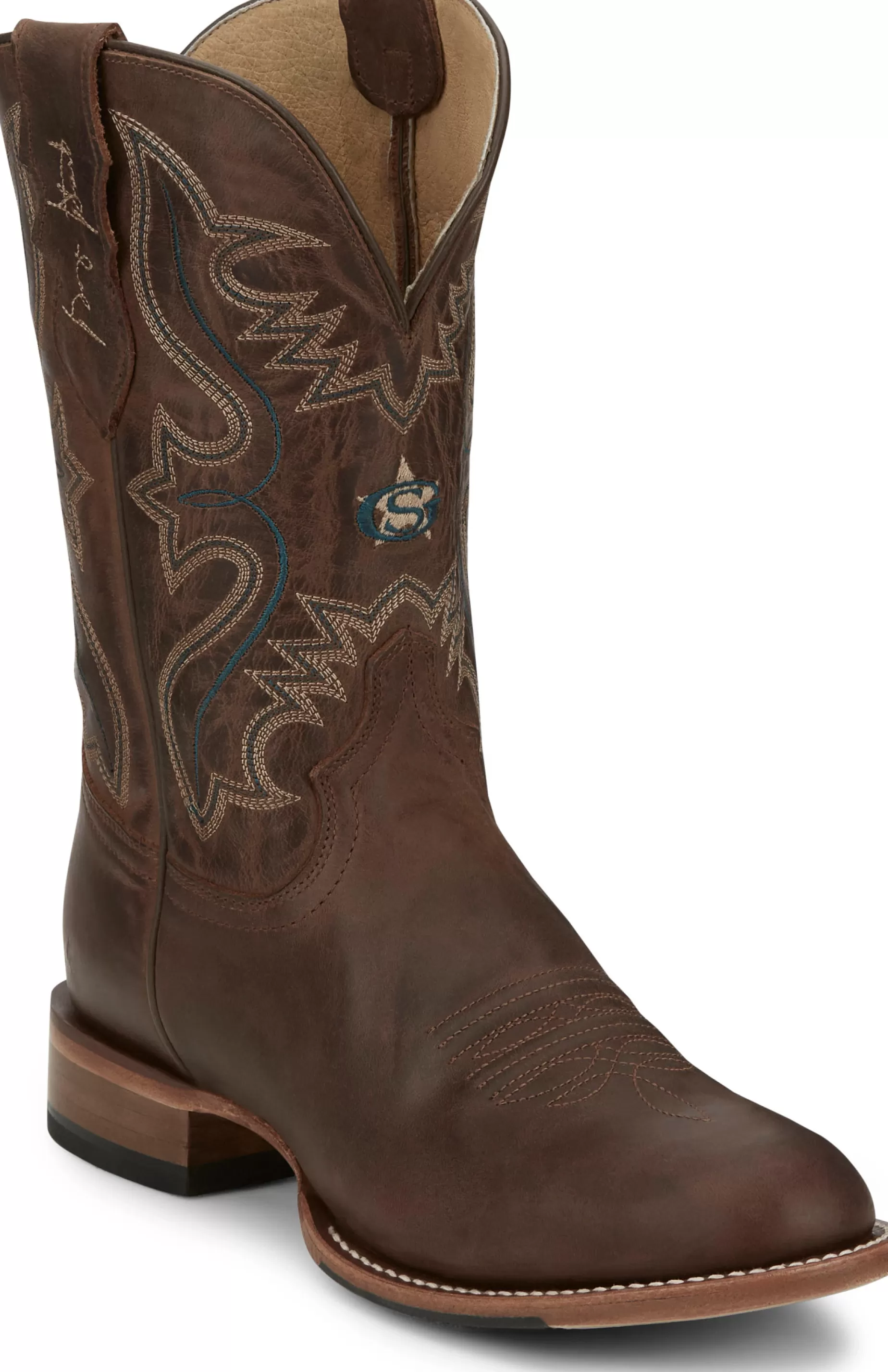 Hombre Justin Boots Wells 11" Western